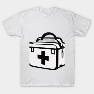 Essential First Aid Kit Icon Design No. 789 T-Shirt